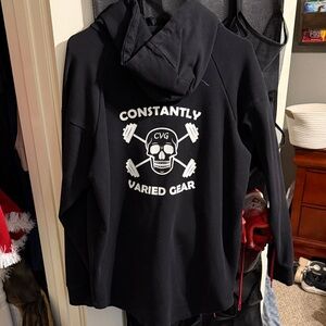 Constantly Varied Gear Black and White Hoodie
